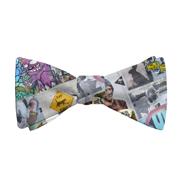 Cap Hill Street Art Bow Tie