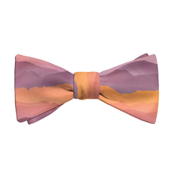 Mountain Sunset Bow Tie