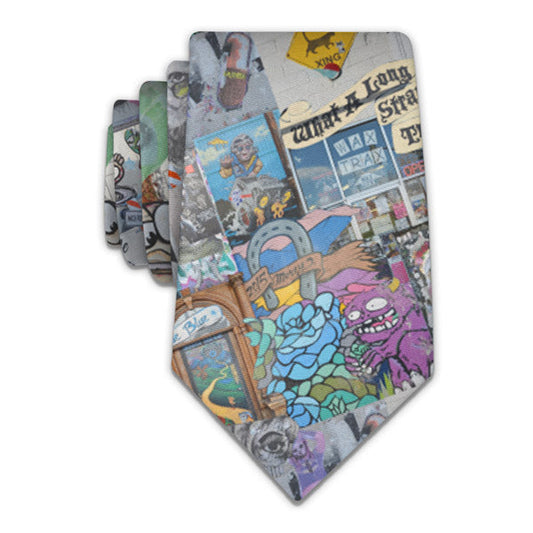 Cap Hill Street Art Necktie
