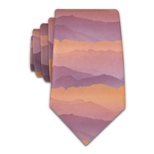 Mountain Sunset Necktie